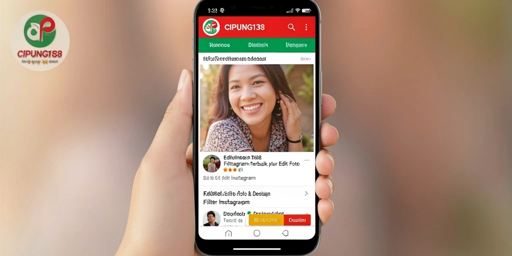 Tampilan antarmuka CIPUNG138 yang mudah digunakan untuk Filter Instagram.