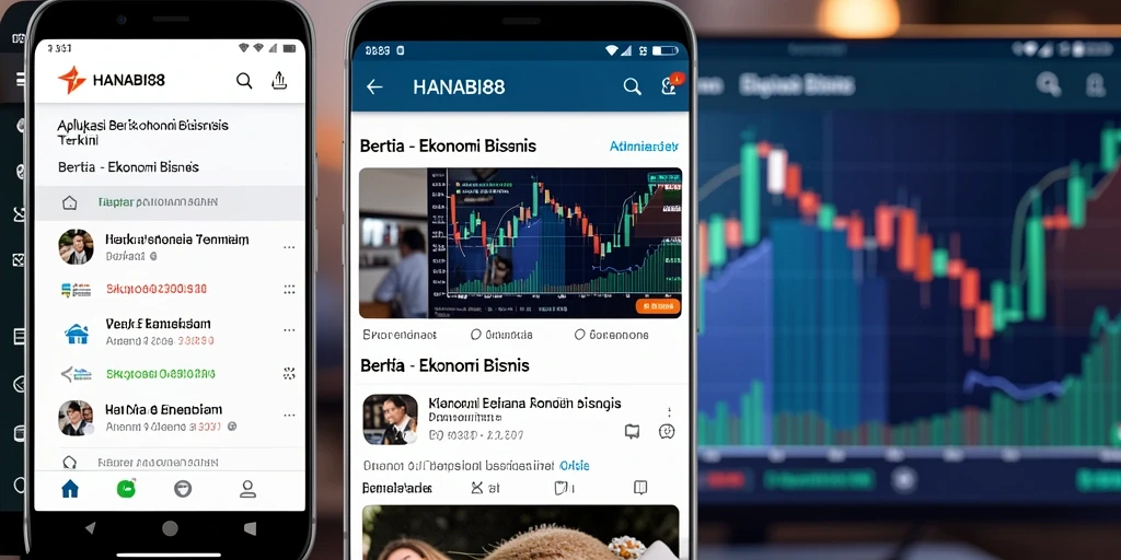 Antarmuka aplikasi HANABI88 yang modern dan informatif.
